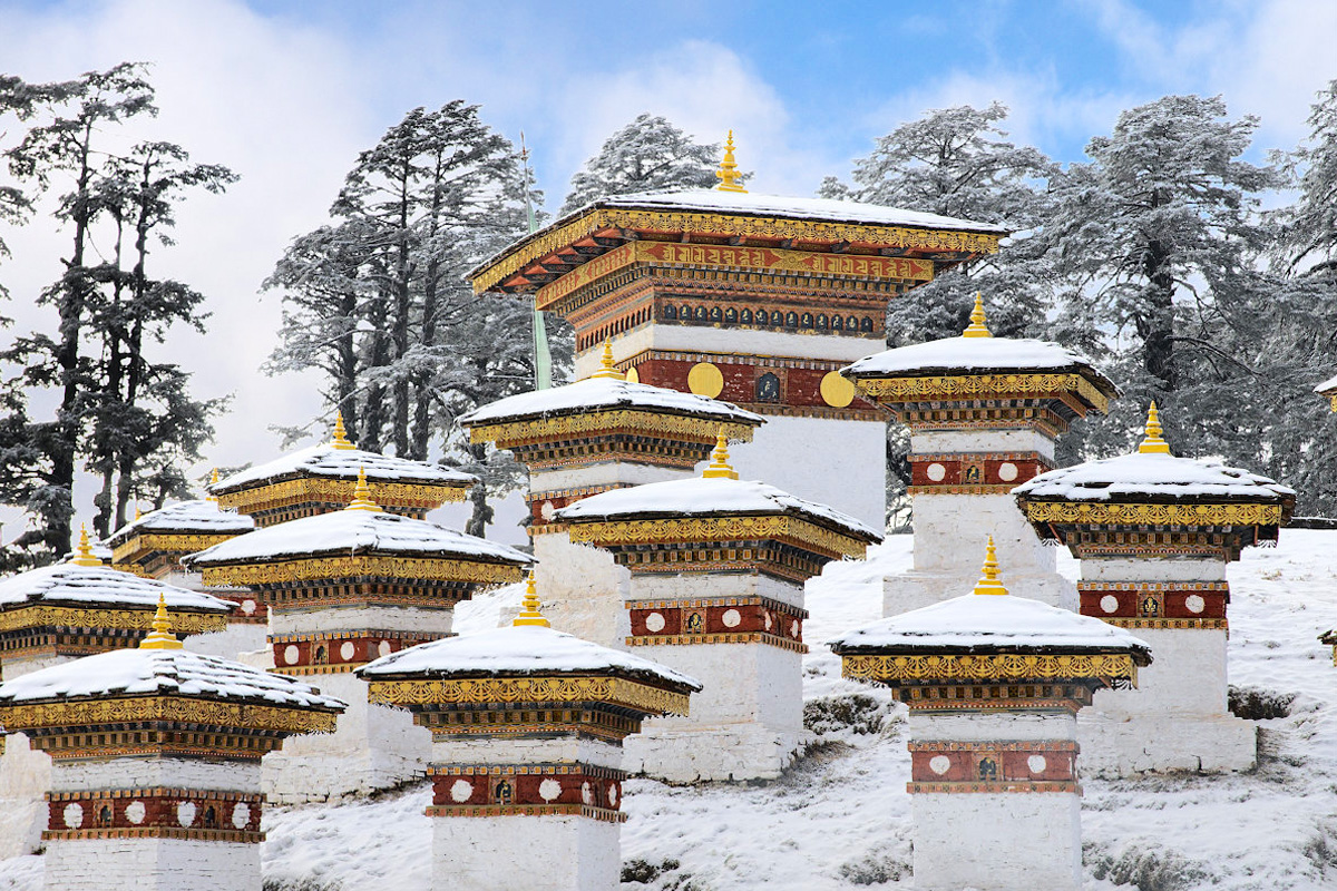 Winter in Bhutan, Dochu La Pass